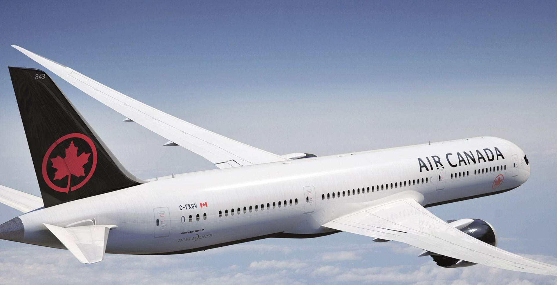 [原创]加拿大航空新装777W在PEK!
